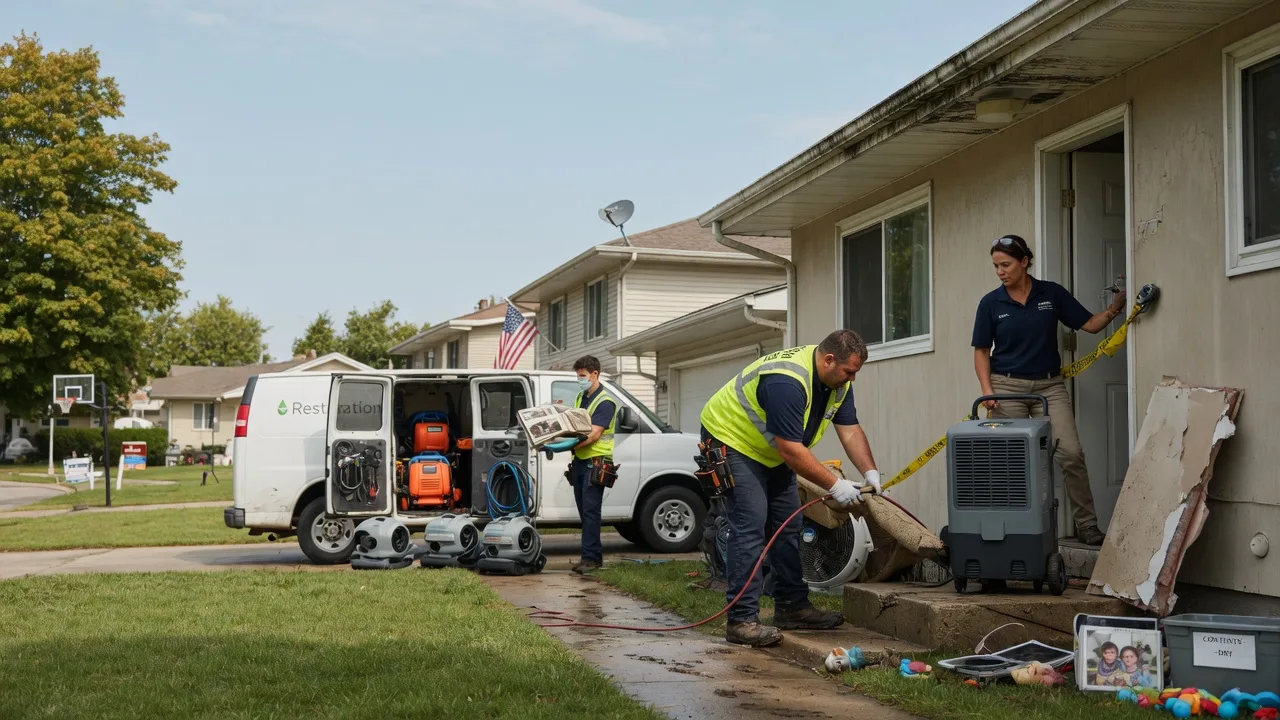 Water Damage Restoration in Kirklin, IN near me